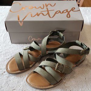 NWT Crown Vintage Remy Sandals